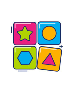 Shape recognition for preschool kids