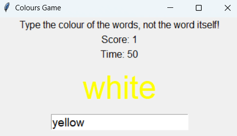 Colors Game App