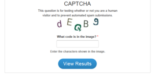This image has the sample CAPTCHA to view the result.