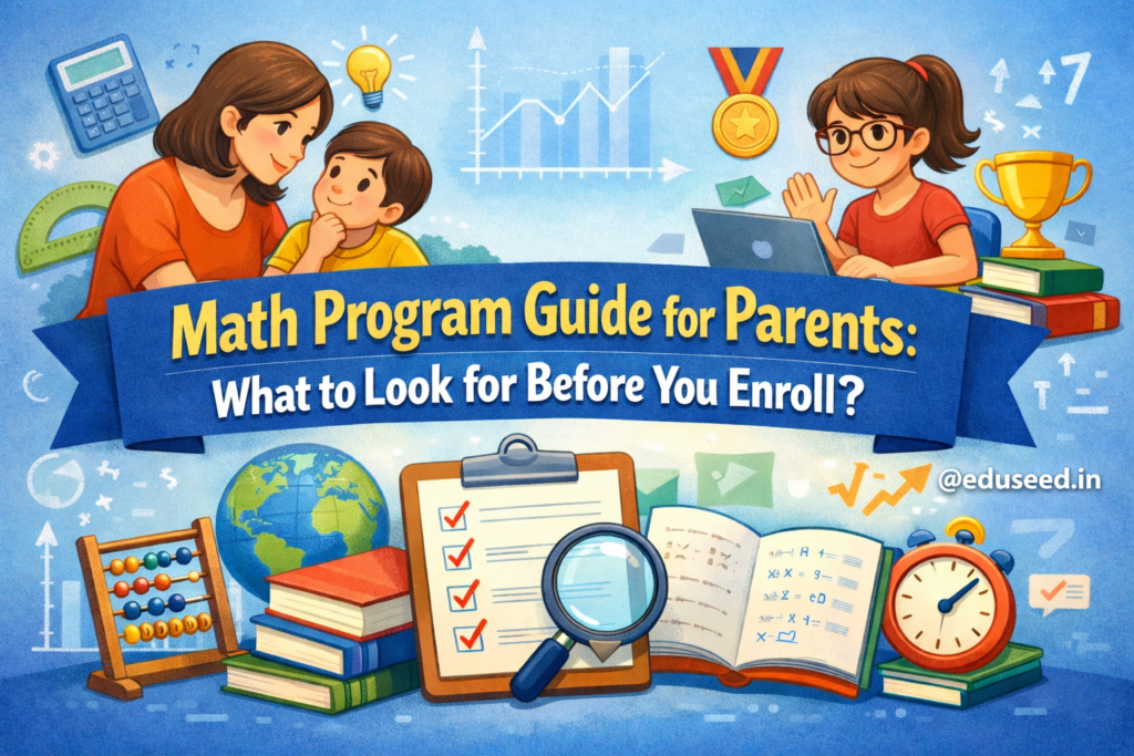Guide to choose the right math program for your kids