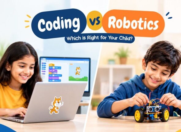 Coding vs Robotics for kids.