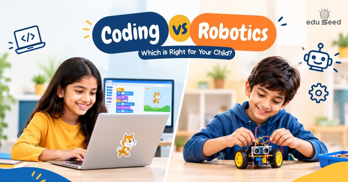 Coding vs Robotics for kids.